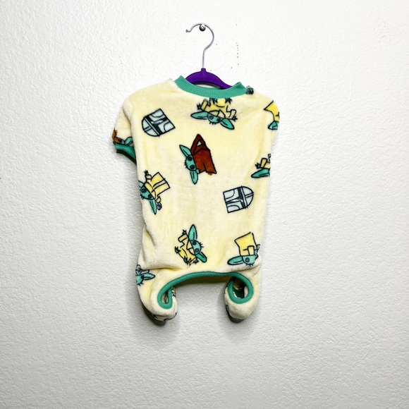 Dog Pajamas Stars Wars The Child Fleece PJ Size Small NWOT
